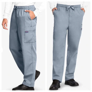 Medical Cargo Pants for Men Workwear Originals, Zipper Fly Scrubs